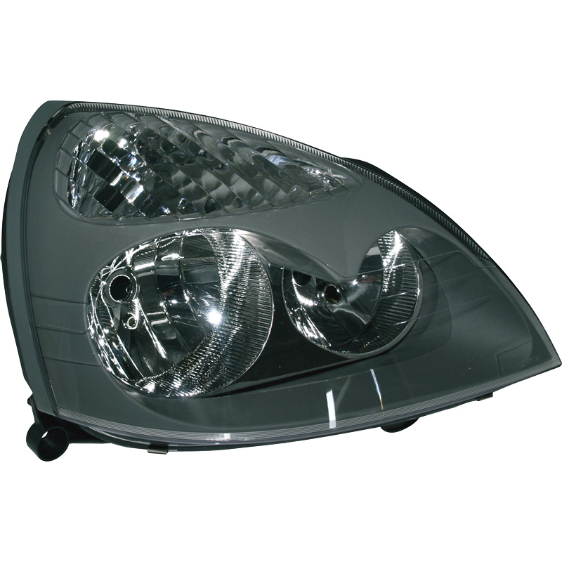 Set Headlights  Renault Clio II Facelift 2001-2005 - Black/Clear