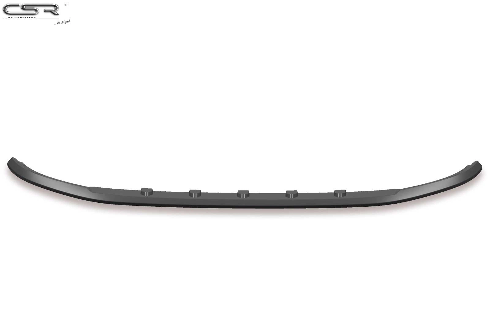 Voorspoiler passend voor VW Polo VI 2G (Typ AW) Glans Zwart – 09/2017–03/2021