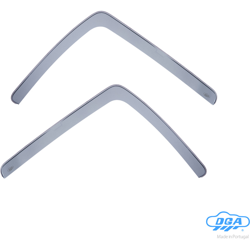 DGA Wind Deflectors  Mercedes Actros 2012- & Antos/Arocs (FD) 2013- & Actros/E-Actros 5G MP5 2024- (2-pieces)