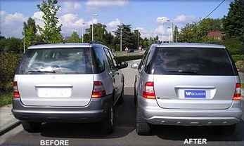 Conversion kit MB W163 to 2003 Facelift