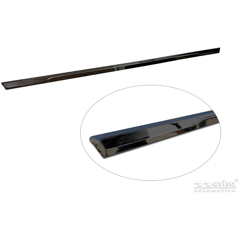 Avisa Black Chrome Stainless Steel Tailgate Trim  Skoda Superb IV Liftback (NZ3) 2024-