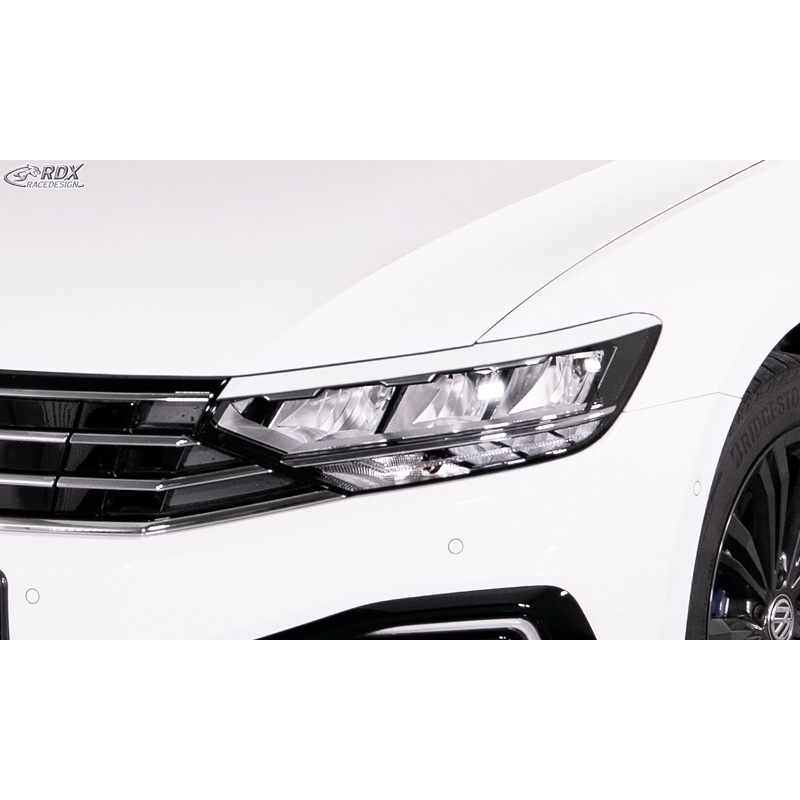 Head light spoilers  Volkswagen Passat 3G B8 2014-2019 & 2019- (ABS)