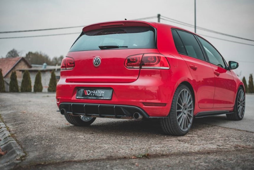 Race Diffuser passend voor VW Golf 6 GTI Maxton Design v.2