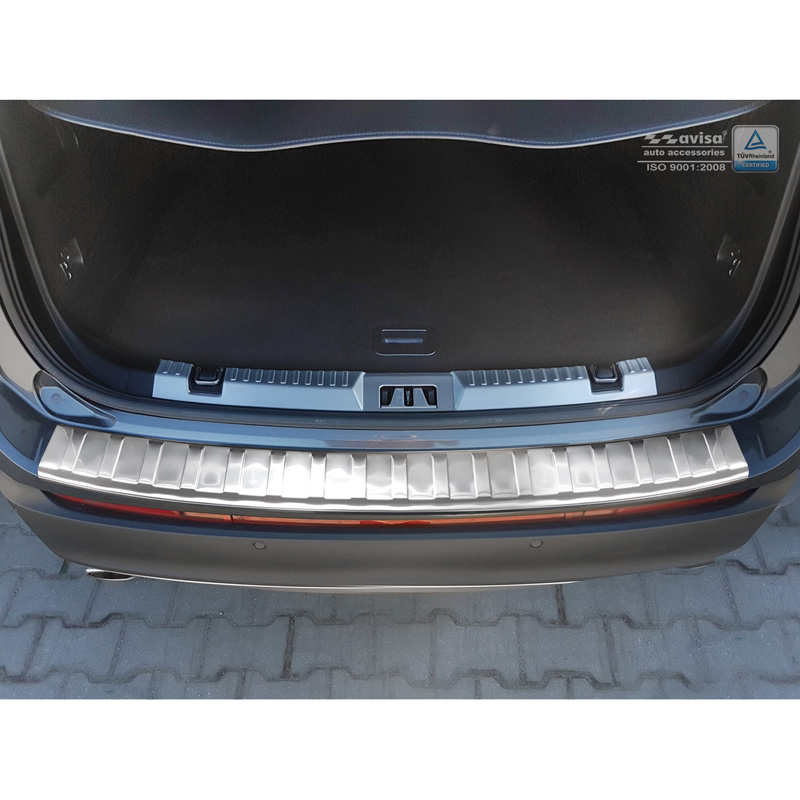 Stainless Steel Rear bumper protector  Ford Edge 2014-2018 'Ribs'