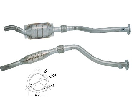 Audi A6 2.8 V6 2771 cc 142 Kw / 193 cv ALG Magnaflow CAT Bouwjaa