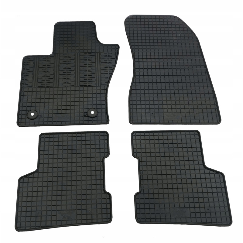 Rubber car mats set  Jeep Renegade 2018- (4-pieces + fixing system)