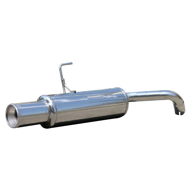 100% Inox Sport Exhaust  Renault Clio RS (Fase 2) 2002- 102mm