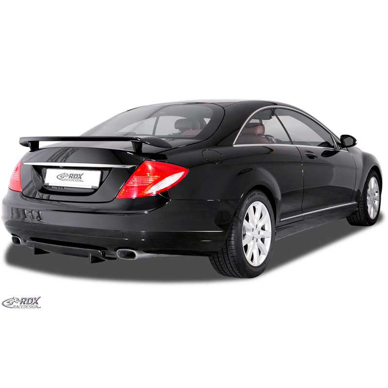 Rear bumper skirt 'Diffuser U-Diff'  Mercedes S-Class Coupe C216 2006-2013 (PU)