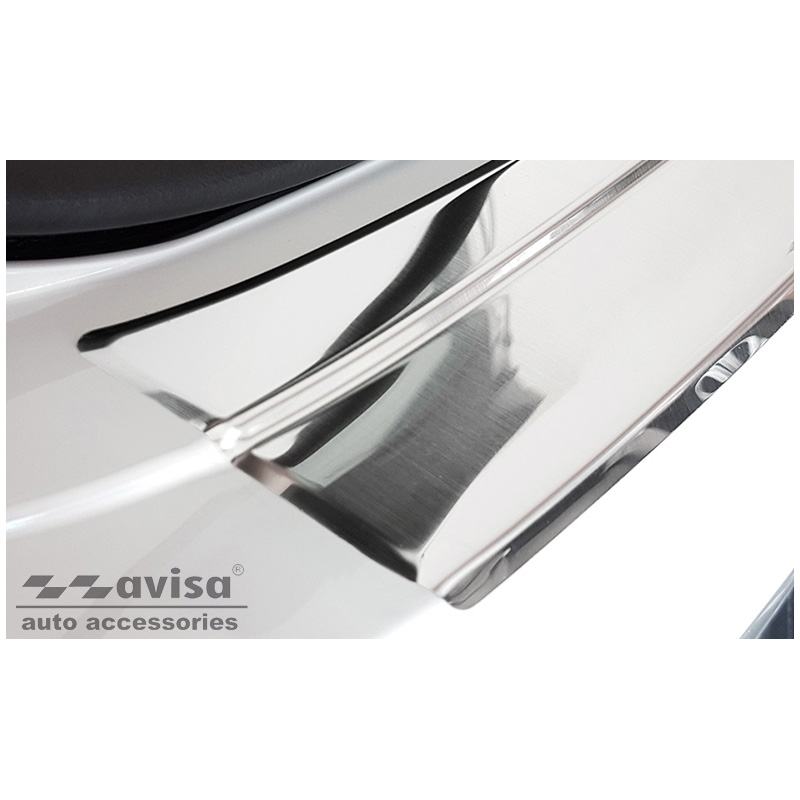 Stainless Steel Rear bumper protector  Seat Leon IV HB 5-doors 2020- & Cupra Leon HB 5-doors 2021-