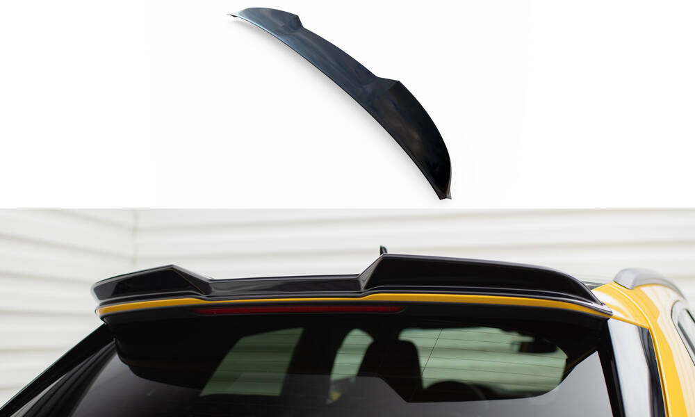 Spoiler passend voor Audi RS3 / S3 / A3 S-Line 8Y Maxton Glans Zwart
