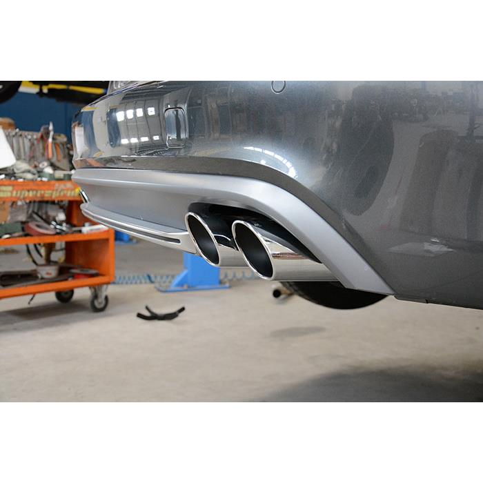 AUDI A6 C7 4G (Sedan + Avant) QUATTRO 3.0 BiTDI V6 (313 Hp) 2012 -> 2014 Rear pipe Right 100x75 (Muf