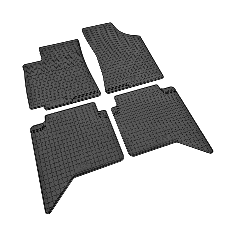 CIKCAR Rubber car mats set  JAC T8 Pro 2025- & T9 2026- (4-pieces + fixing system)