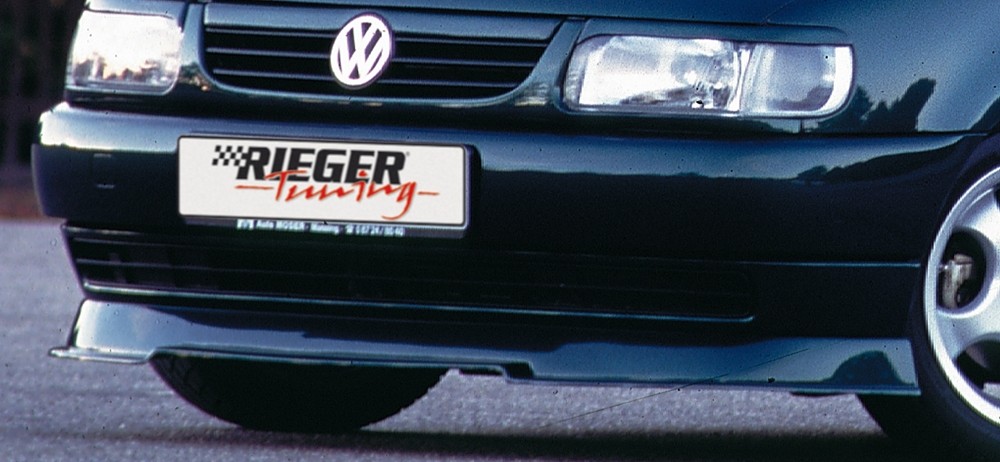 Voorspoilerlip VW Polo 6N without styling Pakket Rieger