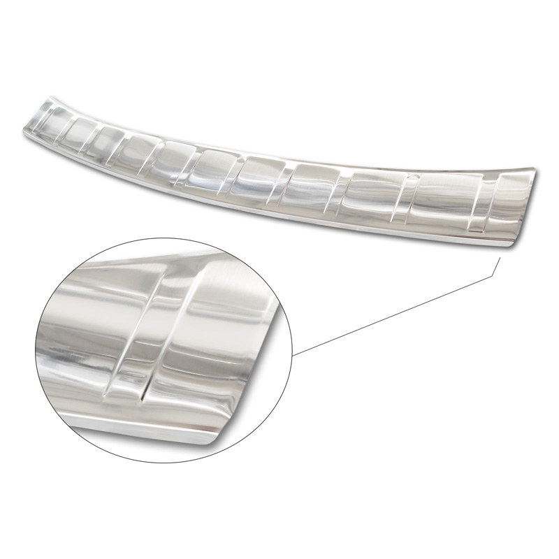 Stainless Steel Rear bumper protector  Smart ForFour (W453) 2014-2020 & FL 2020- incl. EQ 'Ribs'