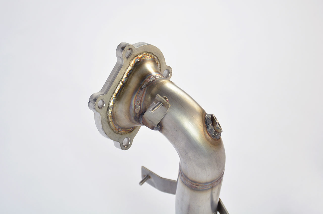 595 ABARTH 1.4T "Pista" (160 Hp) 2016 Turbo downpipe kit (Replaces catalytic converter)