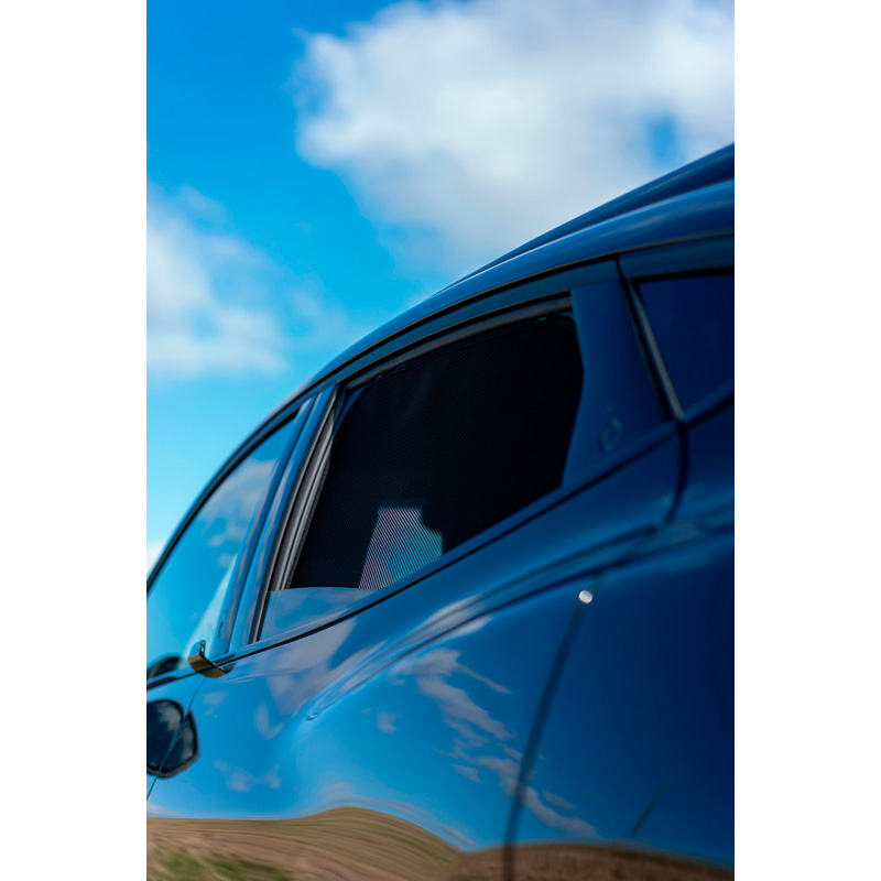 Set Car Shades (rear side doors)  Ford Mustang Mach-E 2020- (2-pieces)