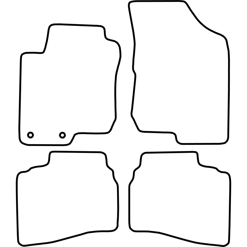 Set car mats  Hyundai i30 CW 2008-