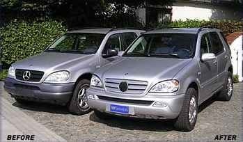 Conversion kit MB W163 to 2003 Facelift