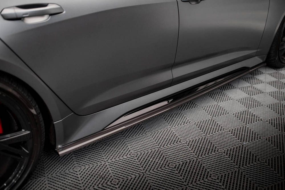 Zijskirts passend voor Audi RS6 / RS7 C8 Maxton Carbon