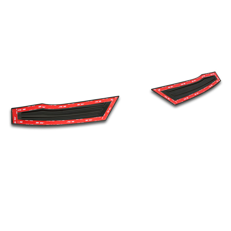 Avisa Black Stainless Steel Rear bumper protector  Ford Explorer EV 2024- 'Ribs'