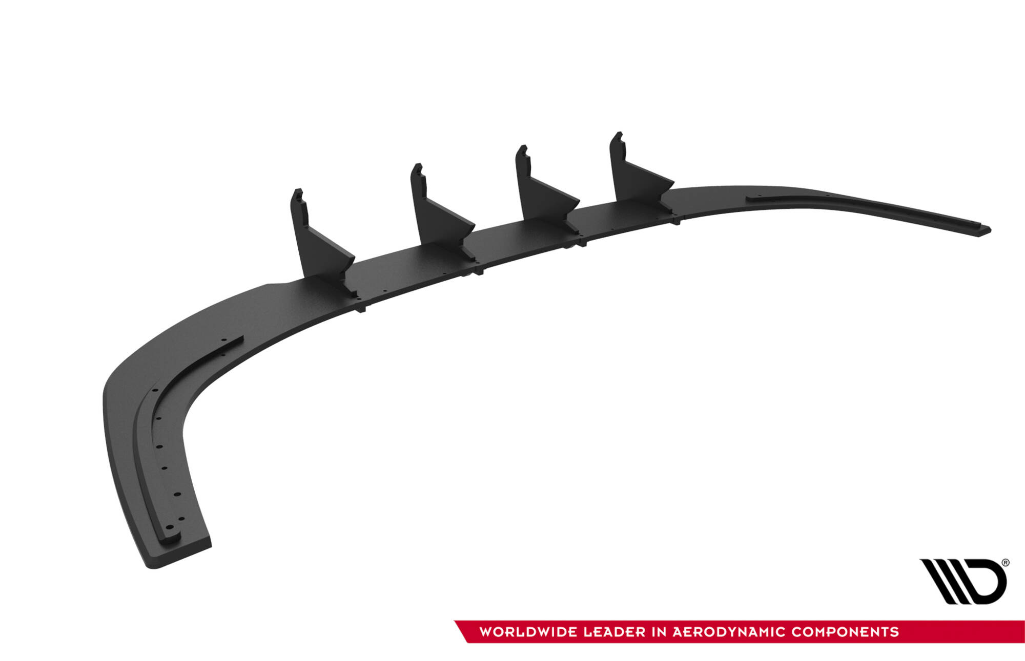 Street Pro Achter Diffuser passend voor Audi A3 Sedan 8Y Maxton Glanzend zwart