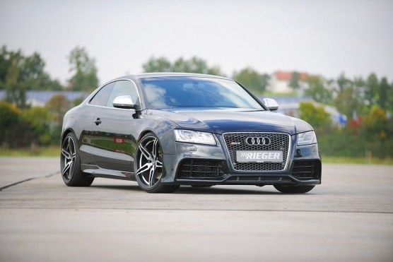 Voorbumper passend voor Audi A5 B8/B81 07-11 SRA+PDC Rieger