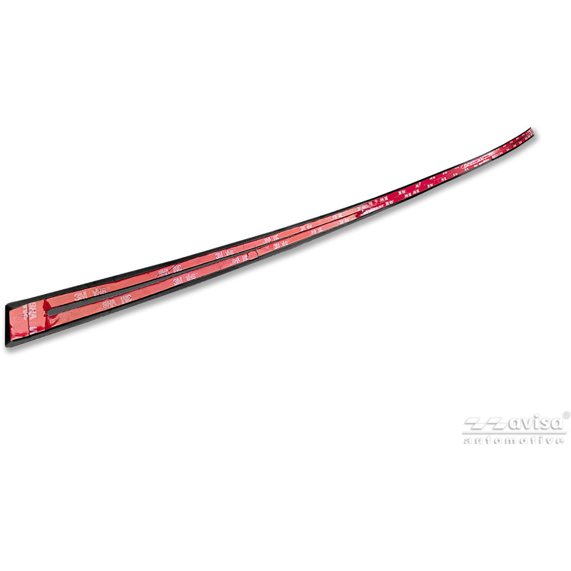 Avisa Black Chrome Stainless Steel Tailgate Trim  Toyota RAV4 V (A5) 2018-