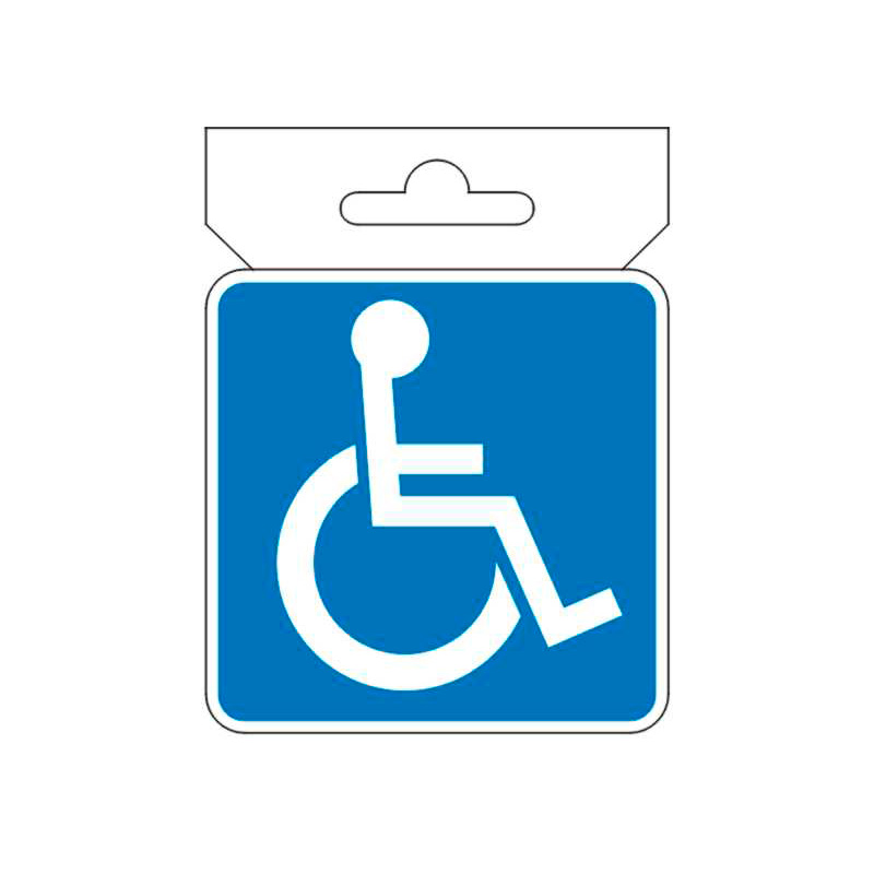 AutoTattoo Sticker Disability - 7x7cm