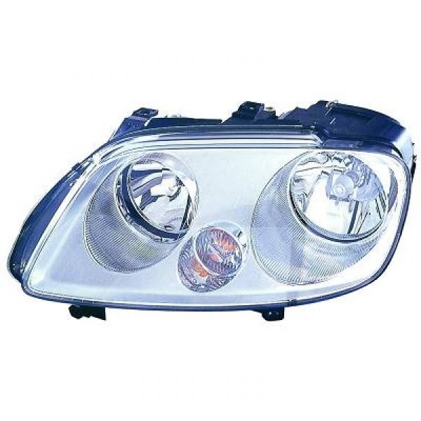 Koplamp rechts CADDY 04-10 DEPO H1+H7