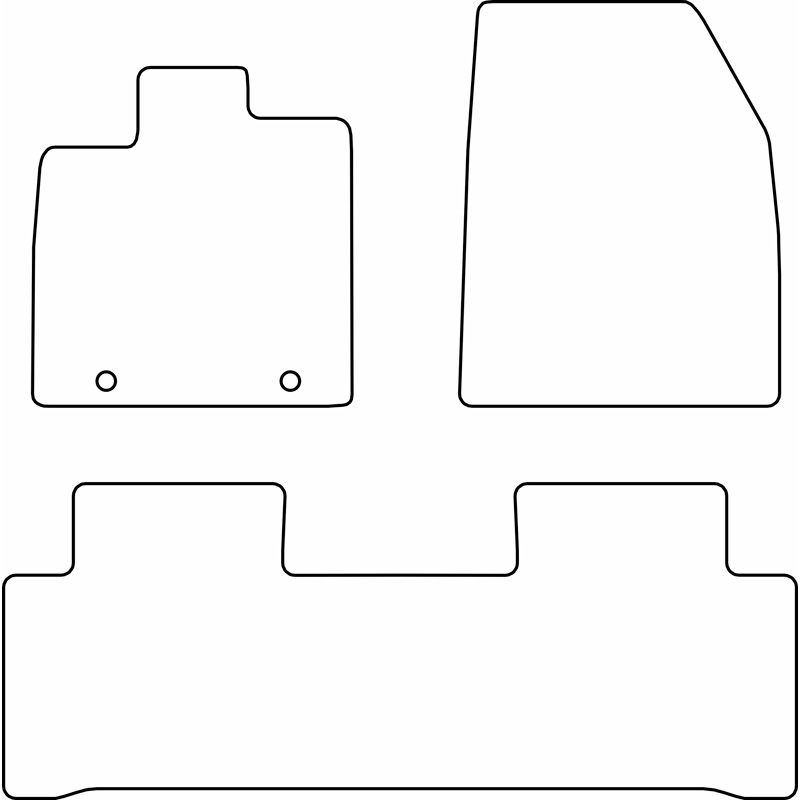 Set velour car mats  BYD Atto 2 2024-