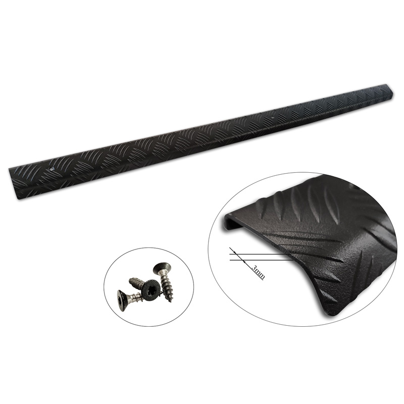 Aluminium Tailgate protector  Volkswagen Amarok 2010- Black