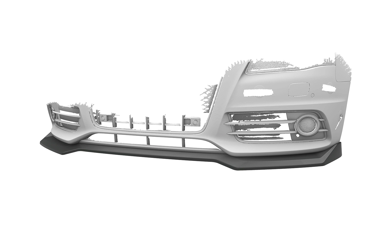 Front Spoiler Audi A4 S-Line / S4 (B8) – CSR Automotive Cup Spoiler Lip High-Gloss Black