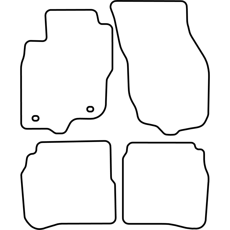 Set car mats  Mitsubishi Lancer 1996-2004