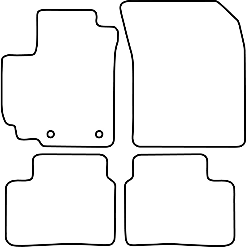 Set car mats  Suzuki Swift 2010-