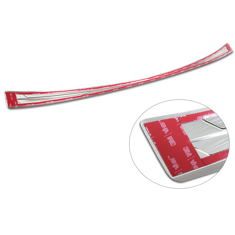 Stainless Steel Rear bumper protector  Lexus NX II 2021- 'Lines'
