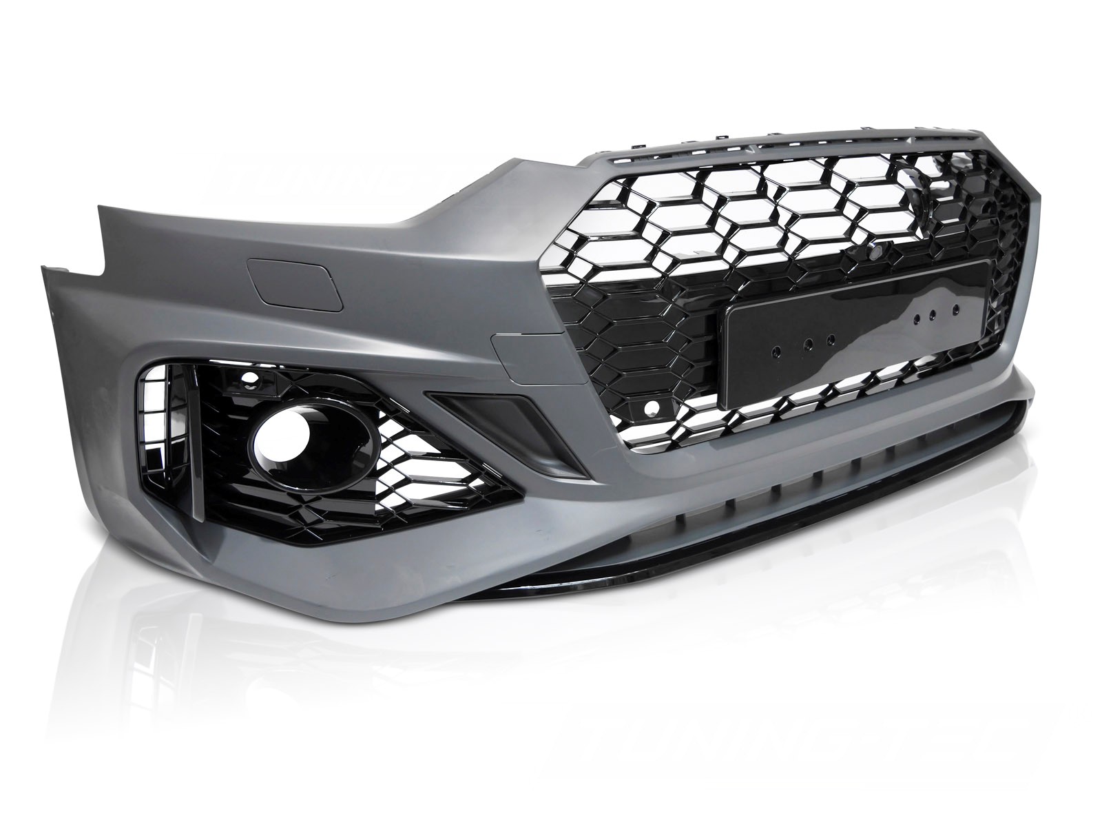 Voorbumper passend voor Audi A5 5F 19-23 RS5 Look incl. grillen