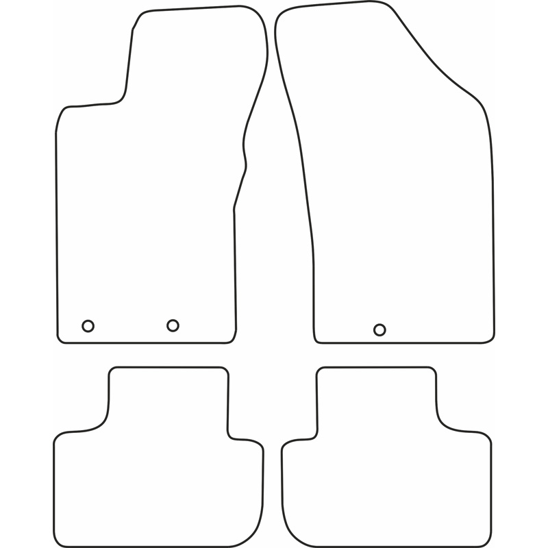 Set car mats  Alfa Romeo GT 2004-2011