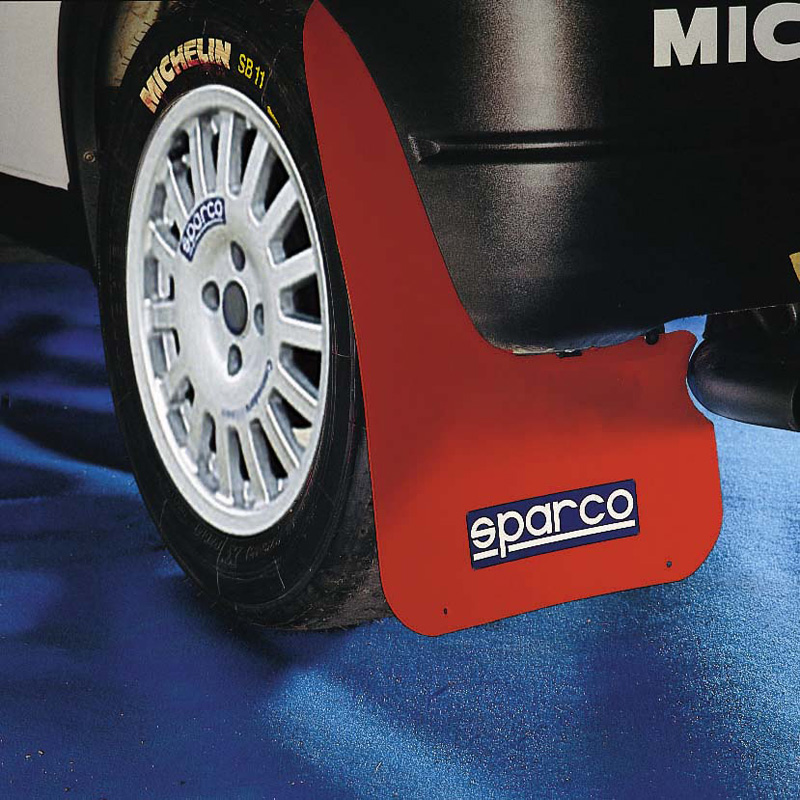 Sparco Universal Mud Flaps Access - Red