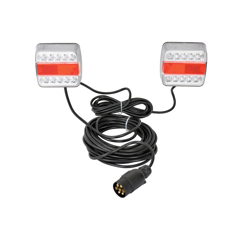 Carpoint LED Rear Trailer Light Set Magnet Mounting