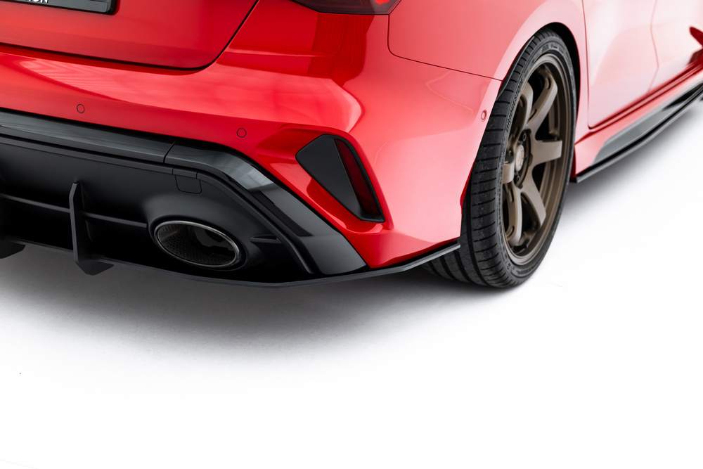 Street Pro Rear Diffuser passend voor Audi RS3 Sedan 8Y Facelift