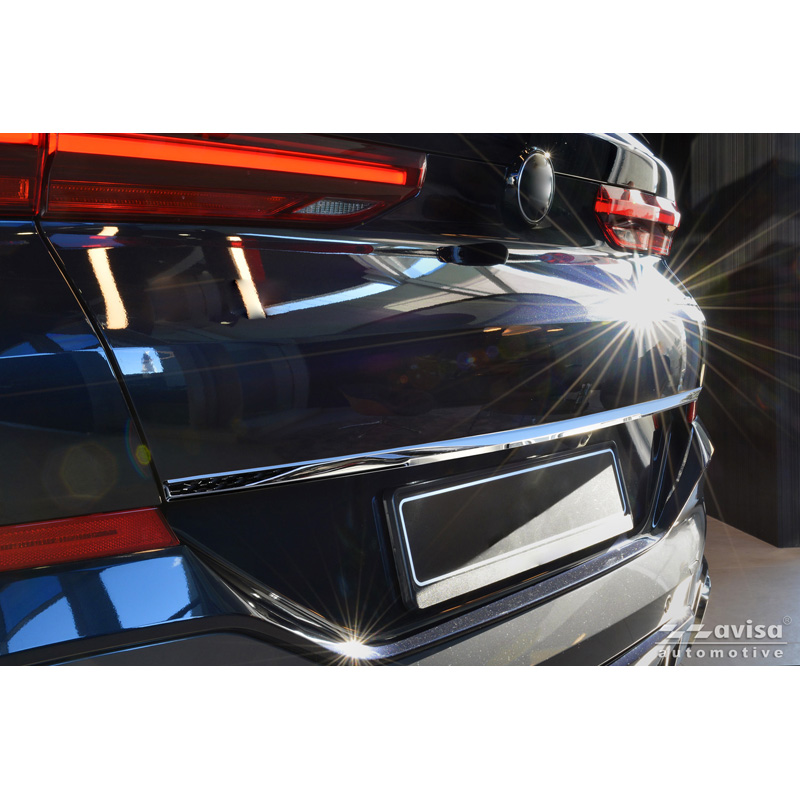 Avisa Chrome Stainless Steel Trunk Tailgate Trim Cover  BMW X6 (G06) 2023- excl. M-Sport