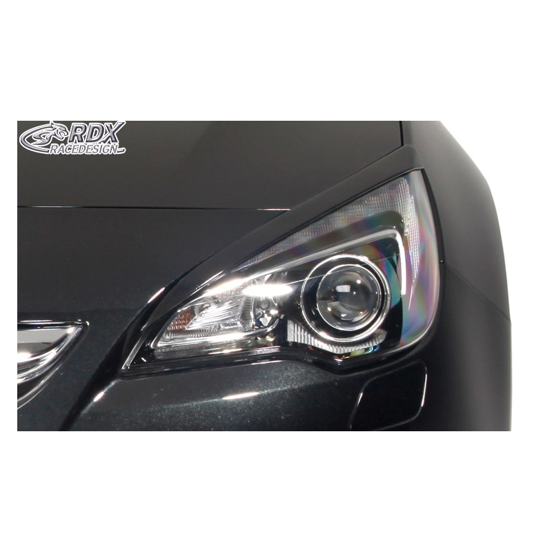 Head light spoilers  Opel Astra J GTC 2009-2015 & Cascada (ABS)