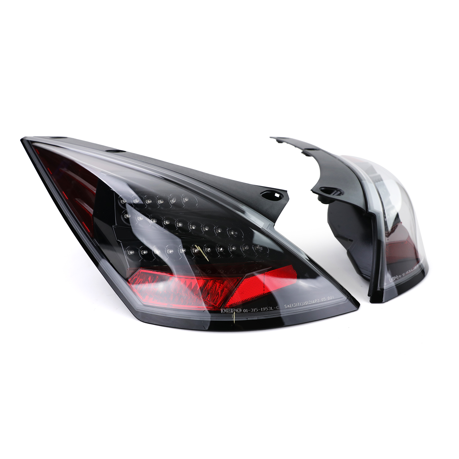 Tail Lights Nissan 350Z Z33 02-08 LED Z-Design Black