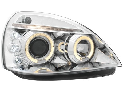 Headlights Renault Clio C 01- Chrome
