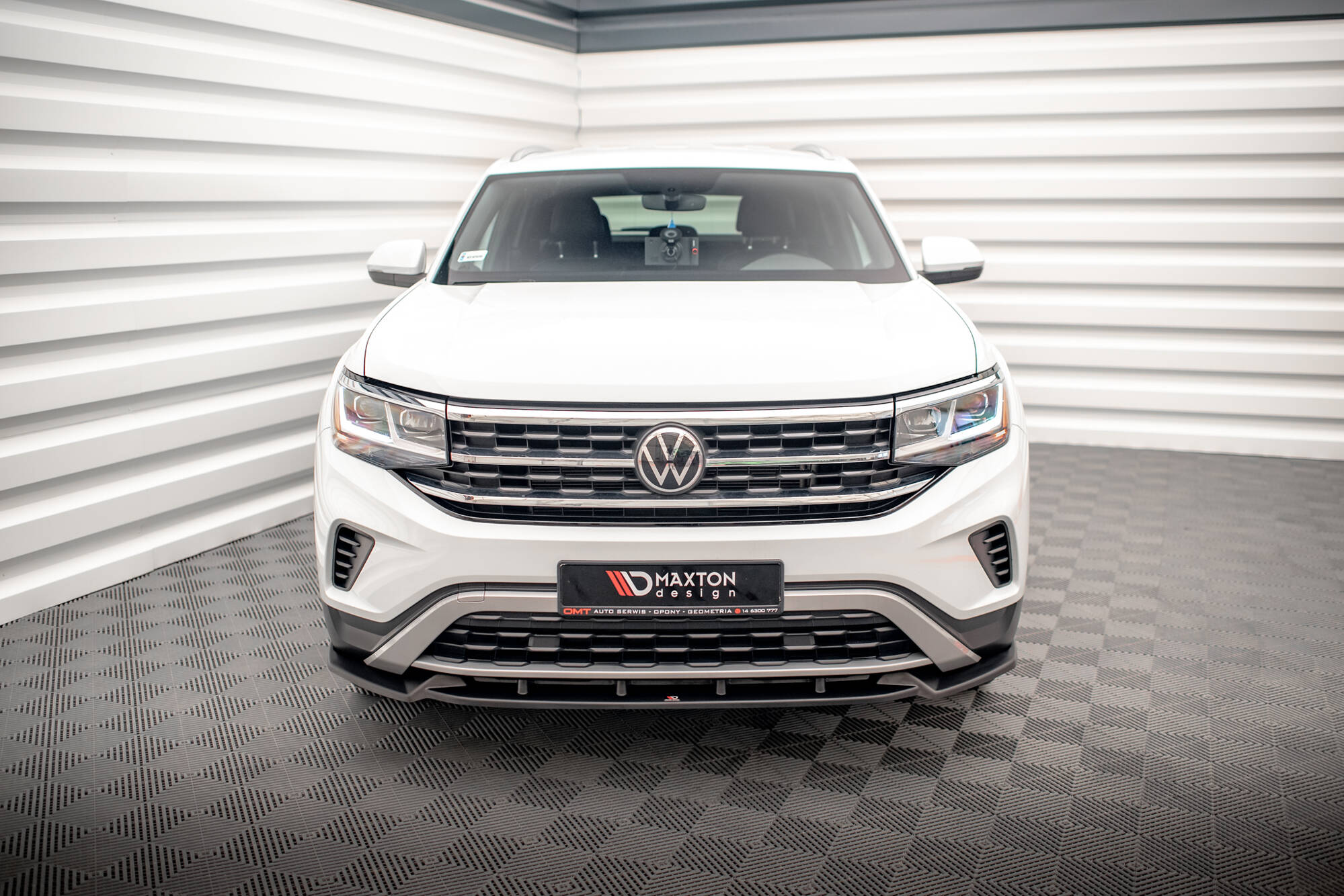 Bodykit passend voor Volkswagen Atlas Cross Sport Maxton Glanzend zwart