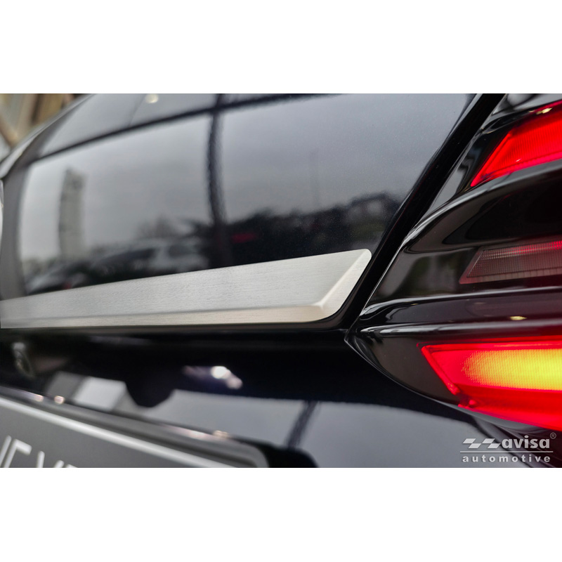 Avisa Brushed Stainless Steel Trunk Tailgate Trim Cover  BMW X5 IV (G05) M-Sport 2018-2023 & Facelift 2023-