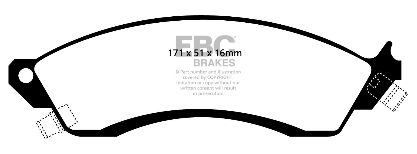 EBC Brakes ASTON MARTIN Virage/Virage Volante 5.3 (PBR Caliper)