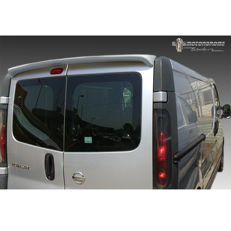 Roof spoiler  Nissan Primastar/NV300 & Opel Vivaro & Renault Trafic & Fiat Talento (Models with rear doors) (PU)