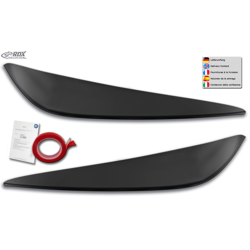 Head light spoilers  BMW 1-Series (F40) 2019- (ABS)