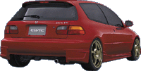 Sideskirts Honda Civic 92-95 3drs JP-Style